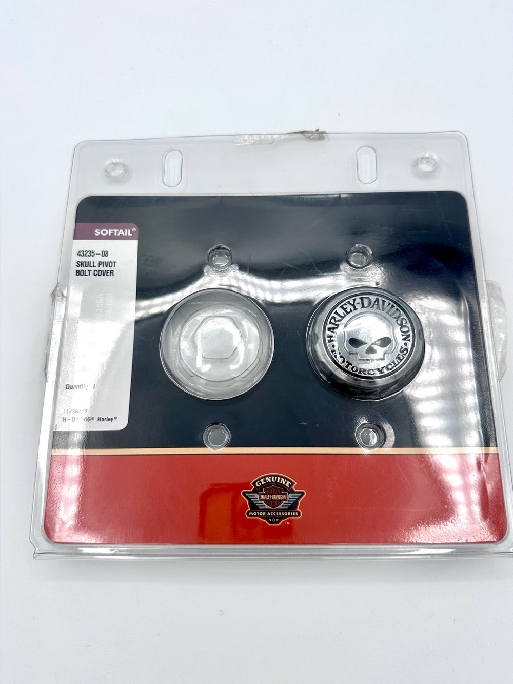 Harley Davidson Skull Pivot Bolt Cover